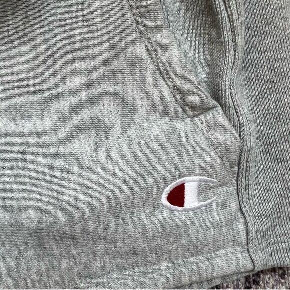 Champion Reverse Weave Shorts Heather Grey Size XS 2” Inseam Drawstring Waist - Picture 4 of 9